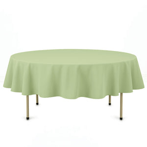 Premium Polyester Round Tablecloth 90" - 220GSM - By TCF Linen