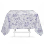 Polyester Square Tablecloth 70"x70" French Toile Pattern - By TCF Linen - thumbnail number 5