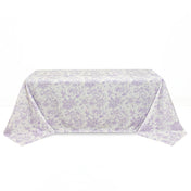 Polyester Rectangular Tablecloth 90"x132" French Toile Pattern - By TCF Linen - thumbnail number 5