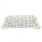 Polyester Rectangular Tablecloth 90"x156" French Toile Pattern - By TCF Linen - thumbnail number 3