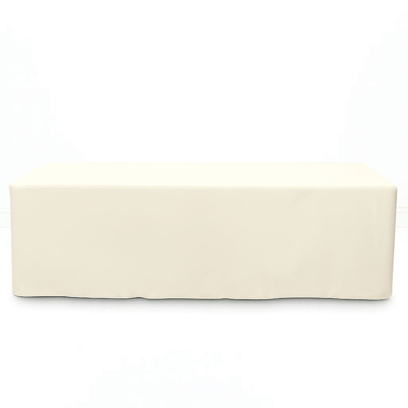Premium Polyester Rectangle Tablecloth 8ft - 220GSM - By TCF Linen - thumbnail number 4