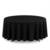 Scuba Polyester Round Tablecloth 108" - By TCF Linen - thumbnail number 5