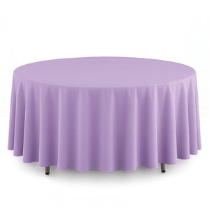 Scuba Polyester Round Tablecloth 108" - By TCF Linen
