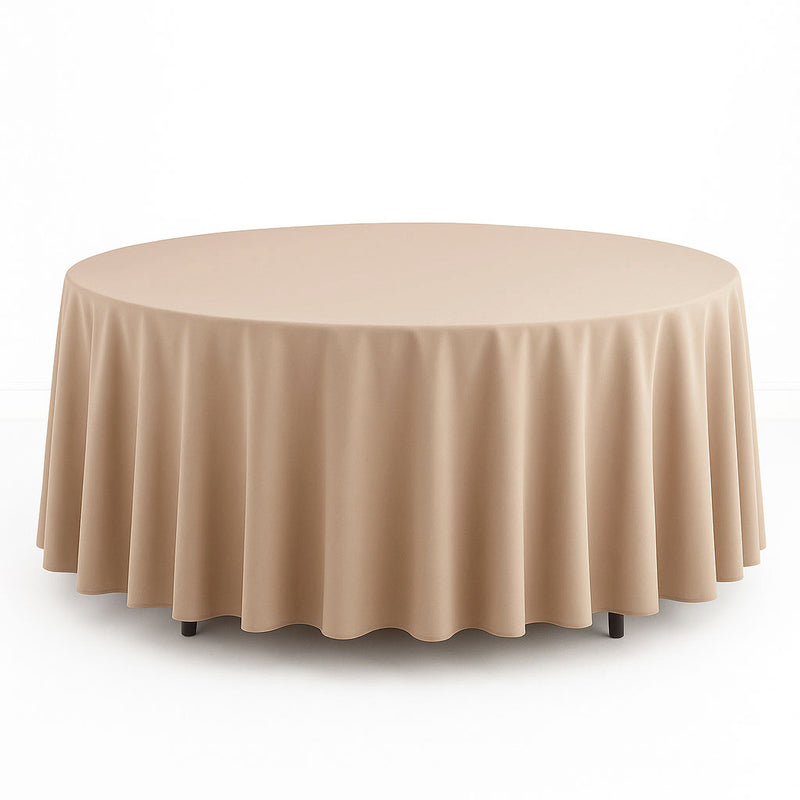 Scuba Polyester Round Tablecloth 108" - By TCF Linen - thumbnail number 12