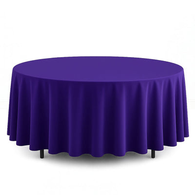 Scuba Polyester Round Tablecloth 108" - By TCF Linen - thumbnail number 14