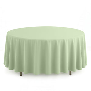 Scuba Polyester Round Tablecloth 108" - By TCF Linen