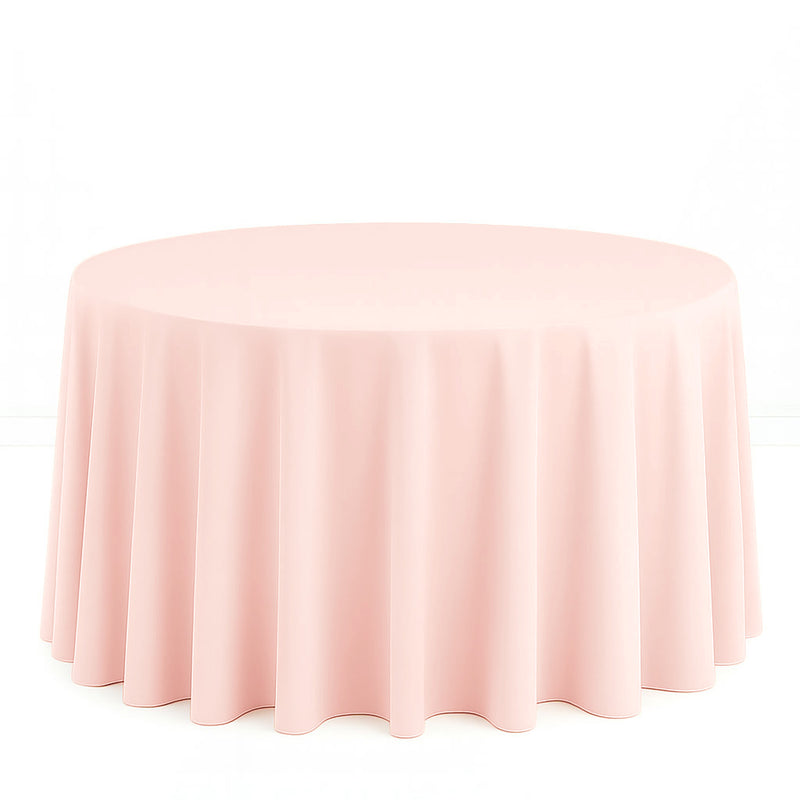 Scuba Polyester Round Tablecloth 120" - By TCF Linen - thumbnail number 20