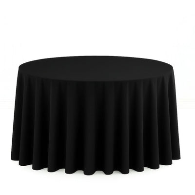 Scuba Polyester Round Tablecloth 120" - By TCF Linen - thumbnail number 17