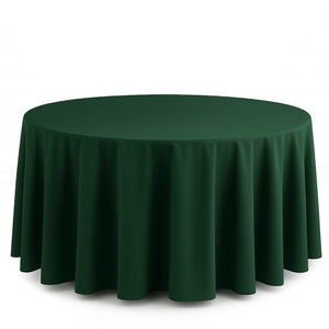 Scuba Polyester Round Tablecloth 120" - By TCF Linen