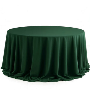 Scuba Polyester Round Tablecloth 132" - By TCF Linen
