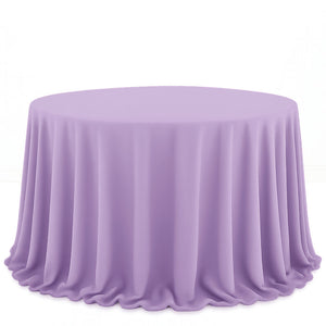 Scuba Polyester Round Tablecloth 132" - By TCF Linen