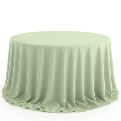 Scuba Polyester Round Tablecloth 132" - By TCF Linen - thumbnail number 20