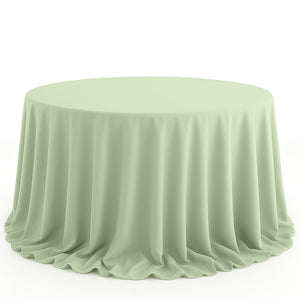 Scuba Polyester Round Tablecloth 132" - By TCF Linen