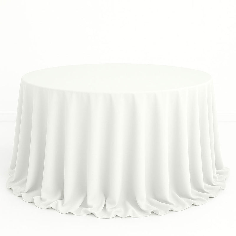 Scuba Polyester Round Tablecloth 132" - By TCF Linen - thumbnail number 21