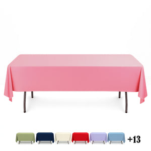 Scuba Polyester Rectangular Tablecloth 60"x102" - By TCF Linen