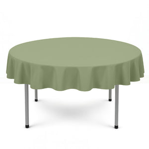 Scuba Polyester Round Tablecloth 70"- By TCF Linen