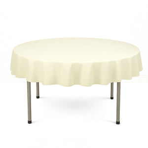 Scuba Polyester Round Tablecloth 70"- By TCF Linen