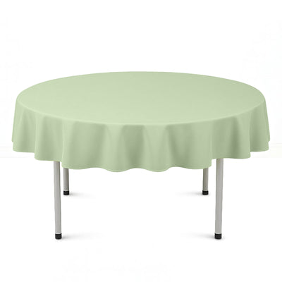 Scuba Polyester Round Tablecloth 70"- By TCF Linen - thumbnail number 3