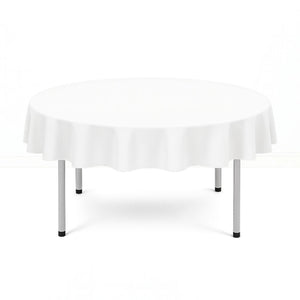 Scuba Polyester Round Tablecloth 70"- By TCF Linen
