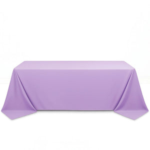 Scuba Polyester Rectangular Tablecloth 90"x132" - By TCF Linen