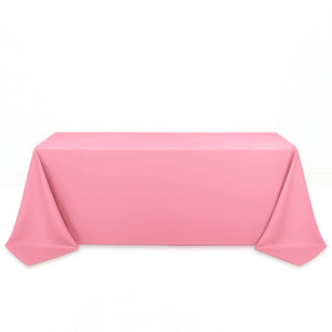 Scuba Polyester Rectangular Tablecloth 90"x132" - By TCF Linen