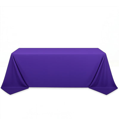 Scuba Polyester Rectangular Tablecloth 90"x132" - By TCF Linen - thumbnail number 3