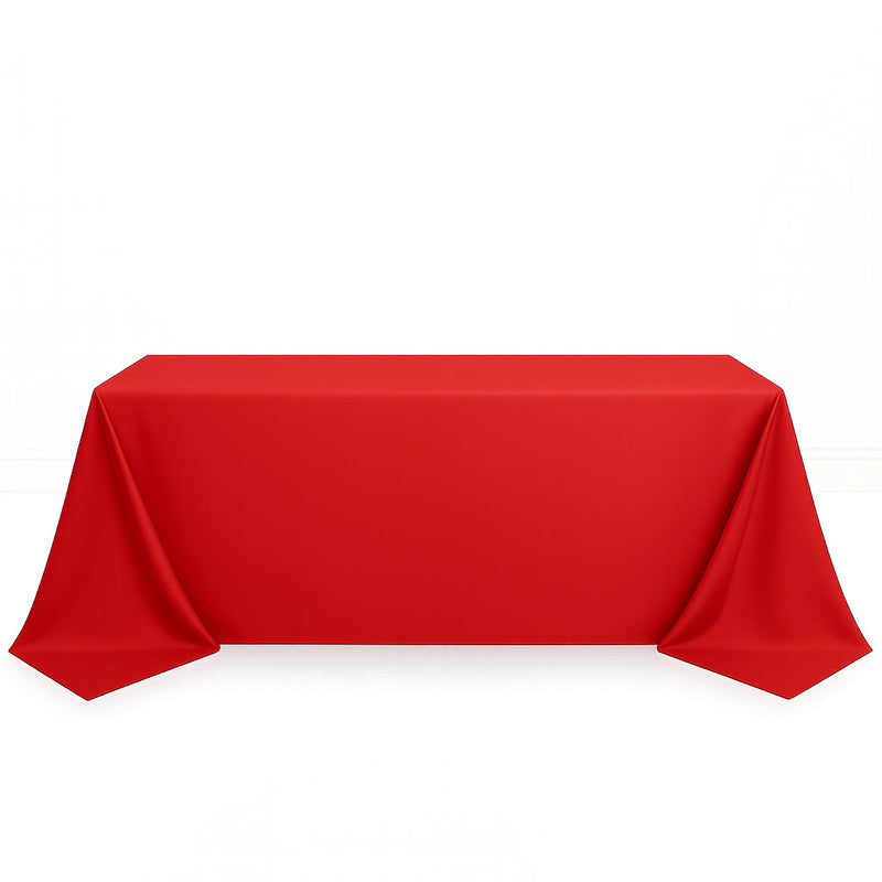 Scuba Polyester Rectangular Tablecloth 90"x132" - By TCF Linen - thumbnail number 4