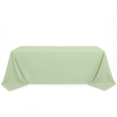 Scuba Polyester Rectangular Tablecloth 90"x132" - By TCF Linen - thumbnail number 6