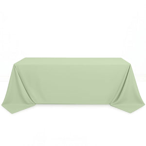 Scuba Polyester Rectangular Tablecloth 90"x132" - By TCF Linen