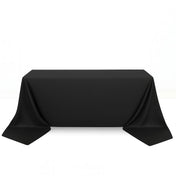 Scuba Polyester Rectangular Tablecloth 90"x156" - By TCF Linen - thumbnail number 5