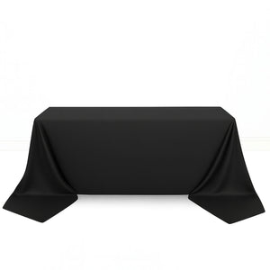 Scuba Polyester Rectangular Tablecloth 90"x156" - By TCF Linen
