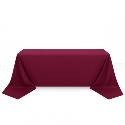 Scuba Polyester Rectangular Tablecloth 90"x156" - By TCF Linen - thumbnail number 6