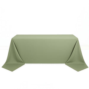 Scuba Polyester Rectangular Tablecloth 90"x156" - By TCF Linen