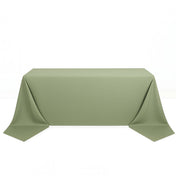 Scuba Polyester Rectangular Tablecloth 90"x156" - Dusty Sage - By TCF Linen - thumbnail number 1