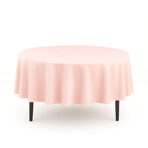 Scuba Polyester Round Tablecloth 90" - By TCF Linen