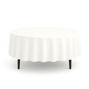 Scuba Polyester Round Tablecloth 90" - By TCF Linen - thumbnail number 18
