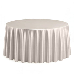 Scuba Polyester Round Tablecloth 120" - By TCF Linen