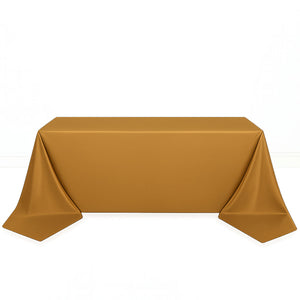 Scuba Polyester Rectangular Tablecloth 90"x156" - By TCF Linen