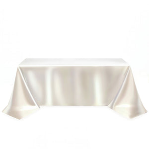 Scuba Polyester Rectangular Tablecloth 90"x156" - By TCF Linen