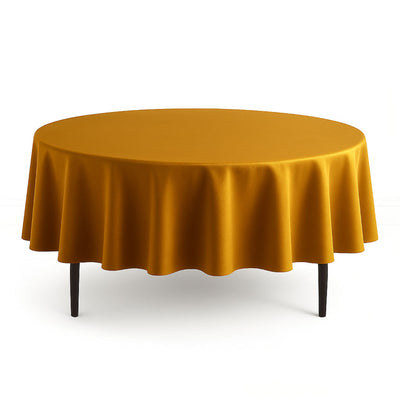 Scuba Polyester Round Tablecloth 90" - By TCF Linen - thumbnail number 19
