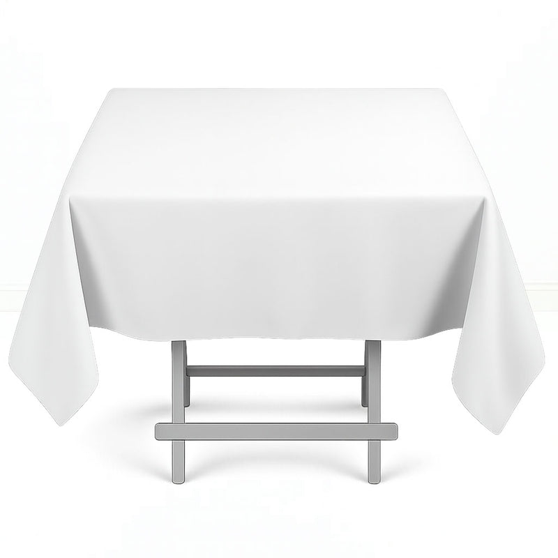 Premium Polyester Square Tablecloth 54"x54" - 220GSM - By TCF Linen - thumbnail number 2
