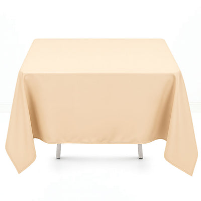Premium Polyester Square Tablecloth 70"x70" - 220GSM- By TCF Linen - thumbnail number 6