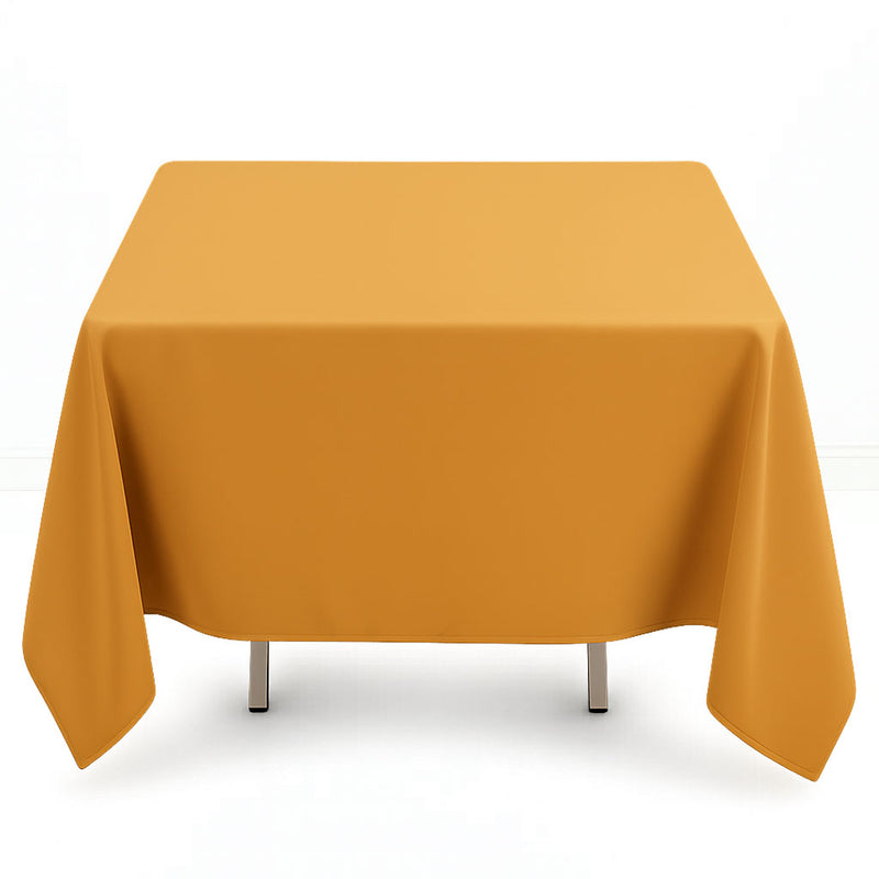 Premium Polyester Square Tablecloth 70"x70" - 220GSM- By TCF Linen - thumbnail number 11