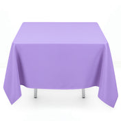 Premium Polyester Square Tablecloth 70"x70" - 220GSM - Lavender - By TCF Linen - thumbnail number 1