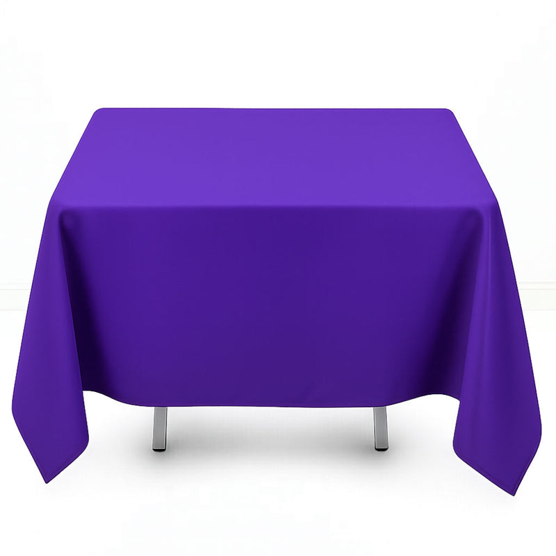 Premium Polyester Square Tablecloth 70"x70" - 220GSM- By TCF Linen - thumbnail number 17