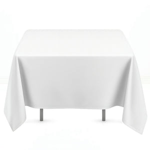 Premium Polyester Square Tablecloth 70"x70" - 220GSM- By TCF Linen