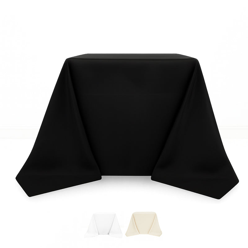 Premium Polyester Square Tablecloth 90"x90" - 220GSM - By TCF Linen - thumbnail number 1