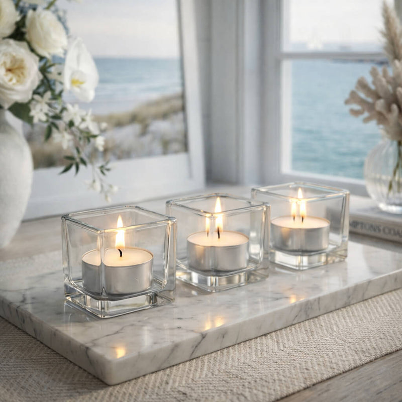 Richland Tealight Candles White Unscented Set of 125 - thumbnail number 6
