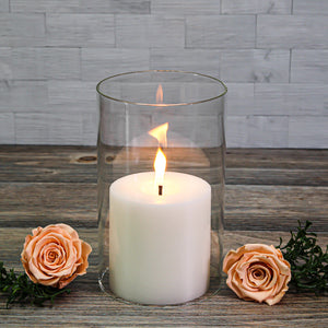 Richland 4" x 4" White Pillar Candle
