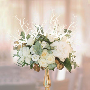 10-Pack 14" White Artificial Manzanita Tree Branches